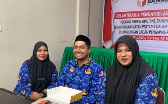 SELAMAT DAN SUKSES ATAS PELANTIKAN DAN PENGAMBILAN SUMPAH/JANJI PEGAWAI NEGERI SIPIL SERTA PENGANGKATAN PERTAMA DALAM JABATAN FUNGSIONAL.