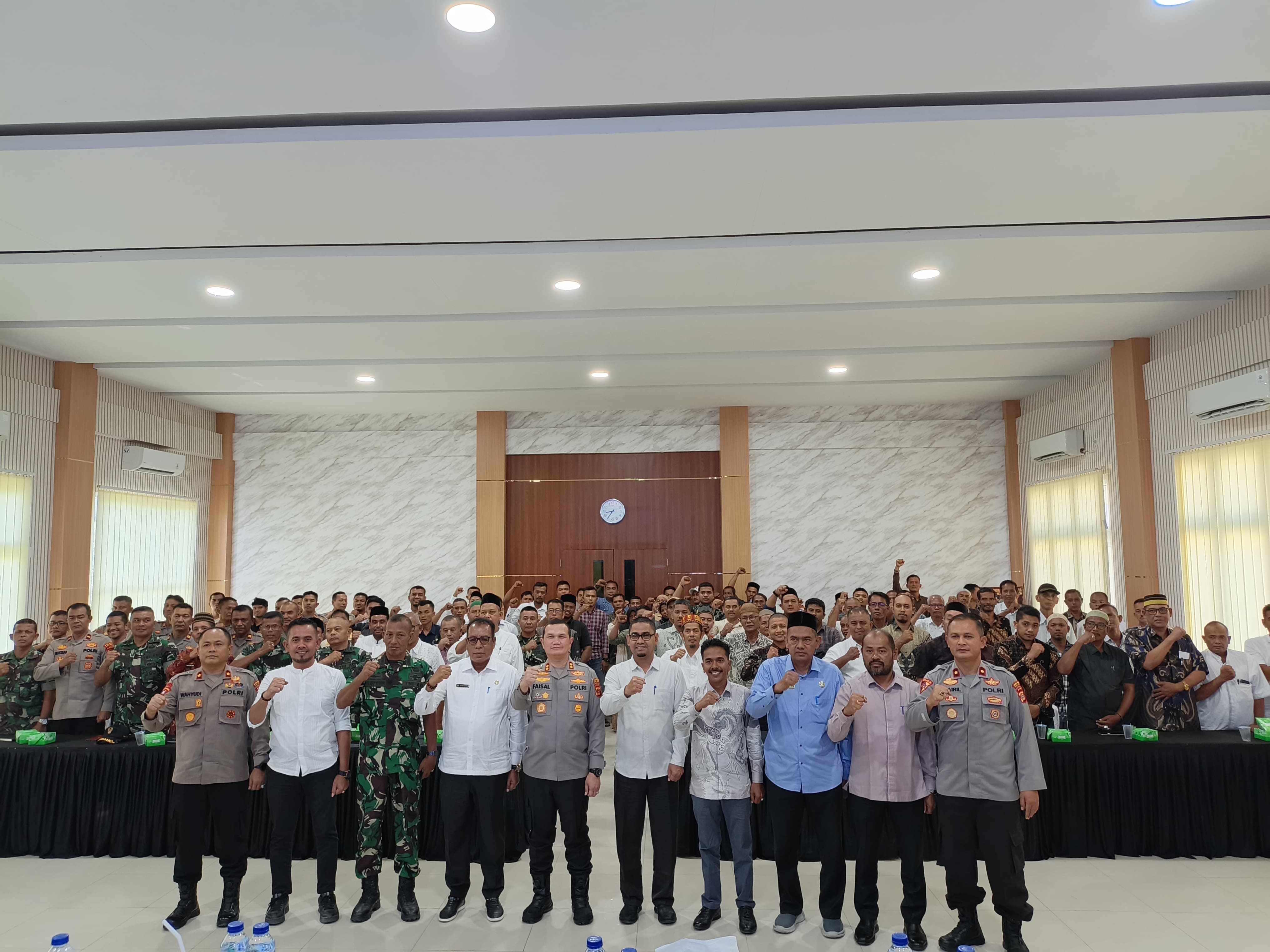Ketua Bawaslu Pidie Jaya Hadiri Rakor Lintas Sektor Pengamanan Pilchiksung 2025