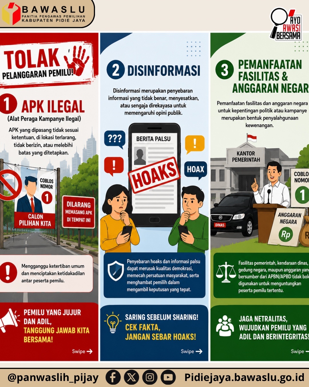 Bentuk Pelanggaran dalam Pemilu