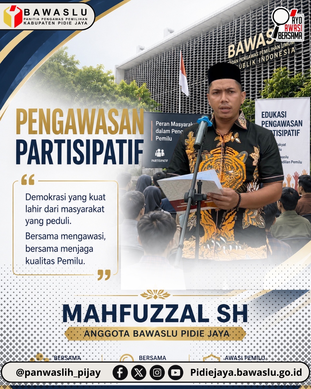 Pengawasan Partisipatif: Membangun Demokrasi dari Kepedulian Masyarakat