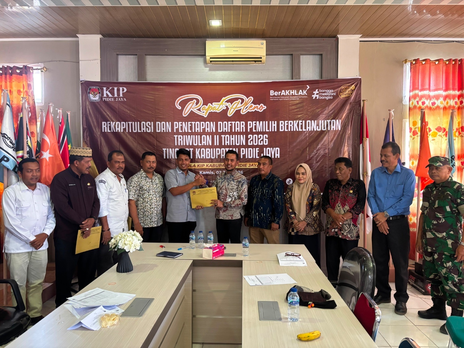 RAPAT KOORDINASI PEMUTAKHIRAN DATA PEMILIH BERKELANJUTAN (PDPB) TRIWULAN II TAHUN 2026
