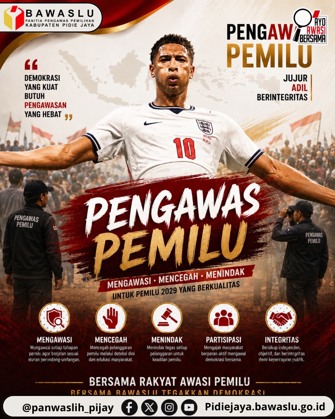 PENGAWAS PEMILU  Mengawal Demokrasi, Menjaga Integritas Bangsa