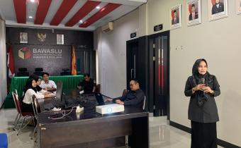 Bawaslu Kabupaten Pidie Jaya tingkatkan pemahaman terkait mekanisme penyelesaian sengketa proses pemilu.