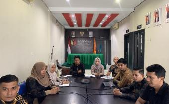 Rapat Evaluasi Kehumasan Triwulan II Bawaslu Kabupaten/Kota Se-Aceh