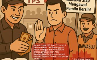 Pasal 280 ayat (1) huruf j Undang-Undang Nomor 7 Tahun 2017 tentang Pemilu,