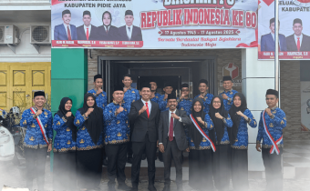 Upacara HUT ke-80 Kemerdekaan RI