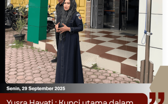 Yusra Hayati ; Kunci utama dalam merawat demokrasi adalah disiplin