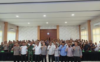 Ketua Bawaslu Pidie Jaya Hadiri Rakor Lintas Sektor Pengamanan Pilchiksung 2025