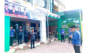 Bawaslu Pidie Jaya Gelar Upacara Peringatan Hari Pahlawan Nasional