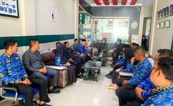 Bawaslu Pidie Jaya Gelar Rapat Rutin Mingguan Menjelang Kegiatan Bawaslu Provinsi Aceh