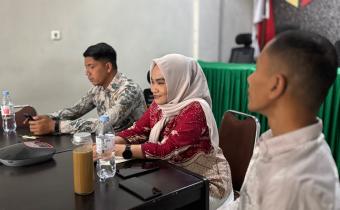 Bawaslu Pidie Jaya Ikuti Rapat Koordinasi Pengawasan Pemutakhiran Data Partai Politik Tahun 2026.