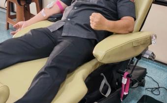 Setetes Darah untuk Kemanusiaan: Bawaslu Kabupaten Pidie Jaya Berpartisipasi dalam Donor Darah