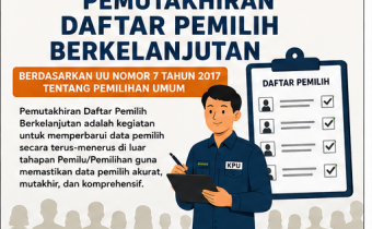 Pemutakhiran Data Pemilih Berdasarkan UU Nomor 7 Tahun 2017