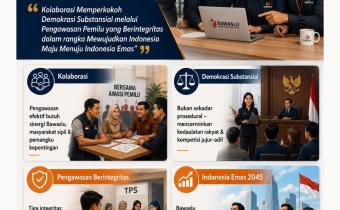Visi Bawaslu 2025–2029: Kolaborasi Memperkuat Demokrasi Substansial