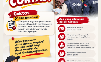 Bawaslu Pidie Jaya Kenalkan Coktas, Bagian dari Pengawasan Pemutakhiran Data Pemilih