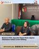 Bawaslu Pidie Jaya Ikuti Rapat Rutin Jajaran Sekretariat melalui Zoom Meeting